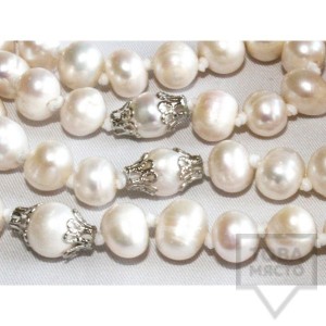 Джапа мала броеница YogiOmkara - естествени перли