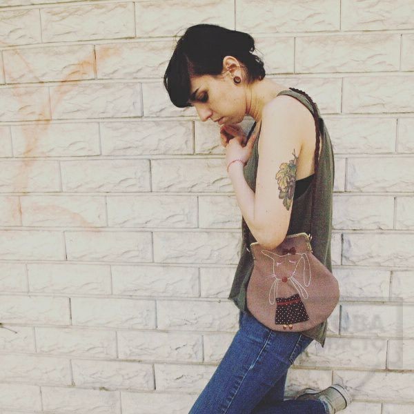 Дизайнерска чанта Zaiot - Beige Zayo