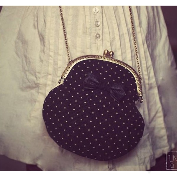 Дизайнерска чанта Zaiot - polka dots