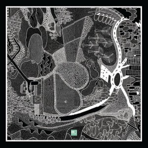 Шал asakapop - countryside black