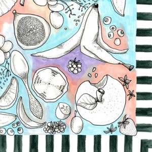 Шал asakapop - eat your fruit