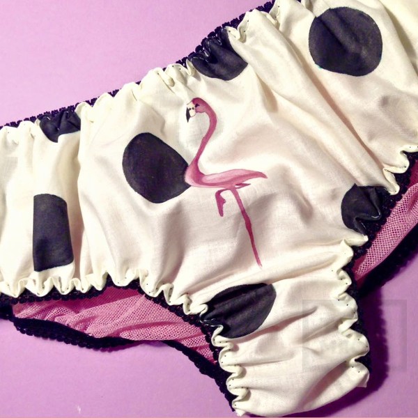 Луксозно дамско бельо Beti - фламинго