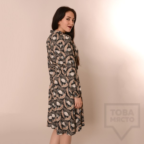 Дизайнерска рокля Review - цветя