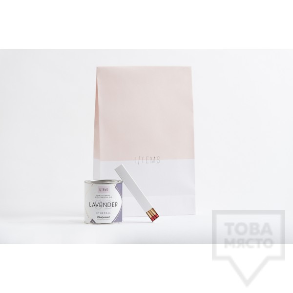 Луксозна ароматна свещ I/TEMS - Lavender