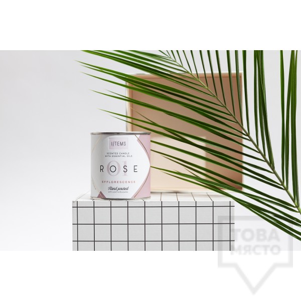 Луксозна ароматна свещ I/TEMS - Rose