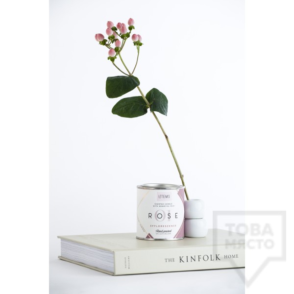 Луксозна ароматна свещ I/TEMS - Rose