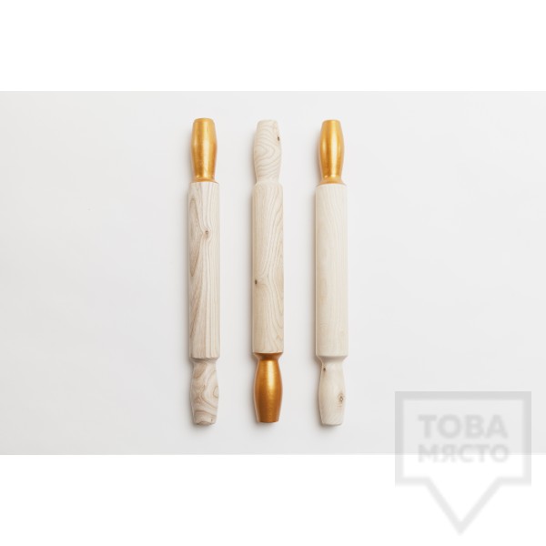 Дървена точилка I/TEMS - златна