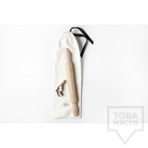 Дървена точилка I/TEMS - бяла