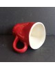 Ръчно изработена порцеланова чаша Korchev Design Studio - small red cup
