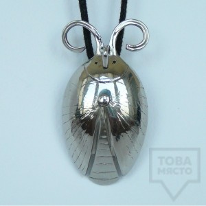 Ръчно изработен медальон Krasi&Iv - калинка