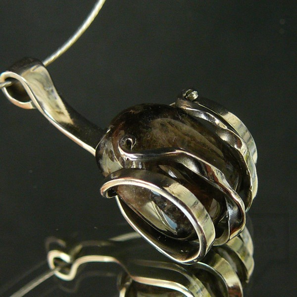 Ръчно изработен медальон Krasi&Iv - яспис