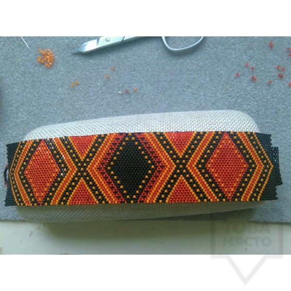 Дизайнерска гривна Songe - японски стъклени мъниста