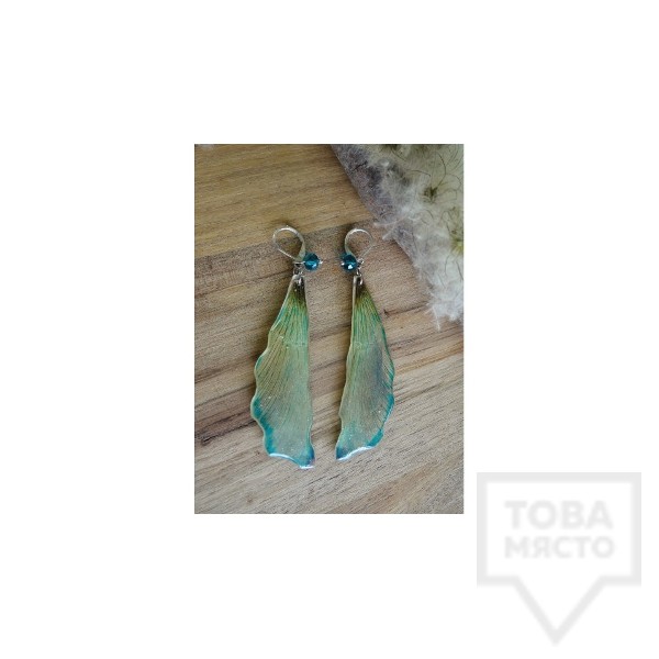 Дизайнерски обеци MeganFlo - Лале