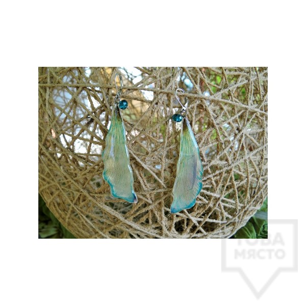 Дизайнерски обеци MeganFlo - Лале