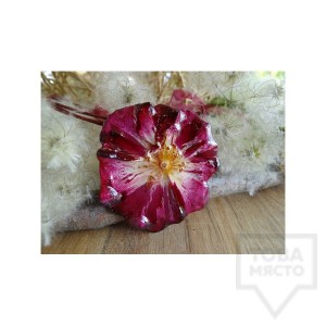 Дизайнерско колие MeganFlo - Пъстра роза